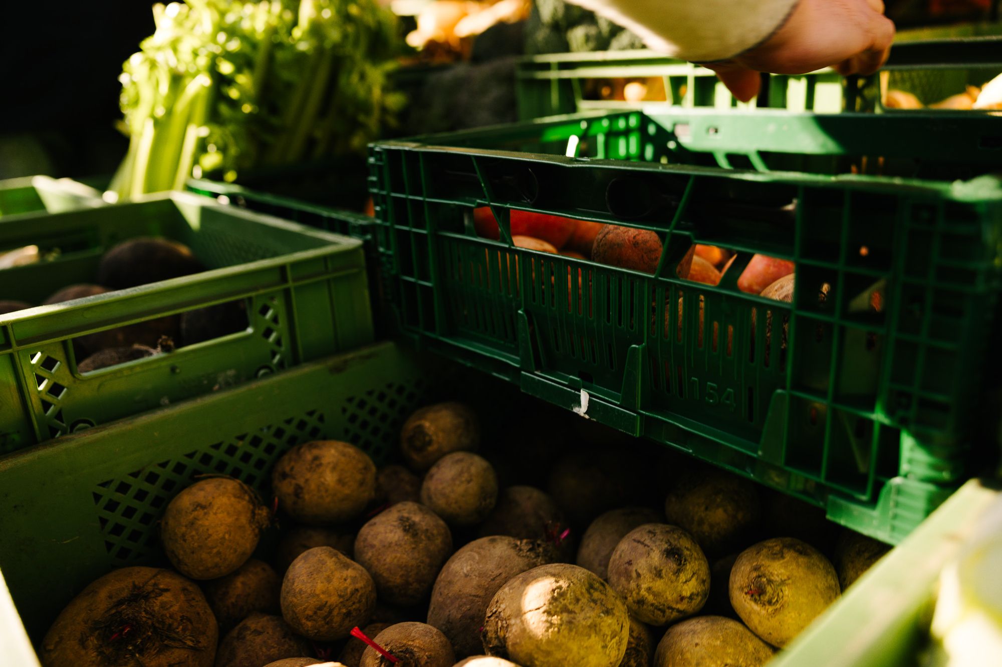 Produce on the pass